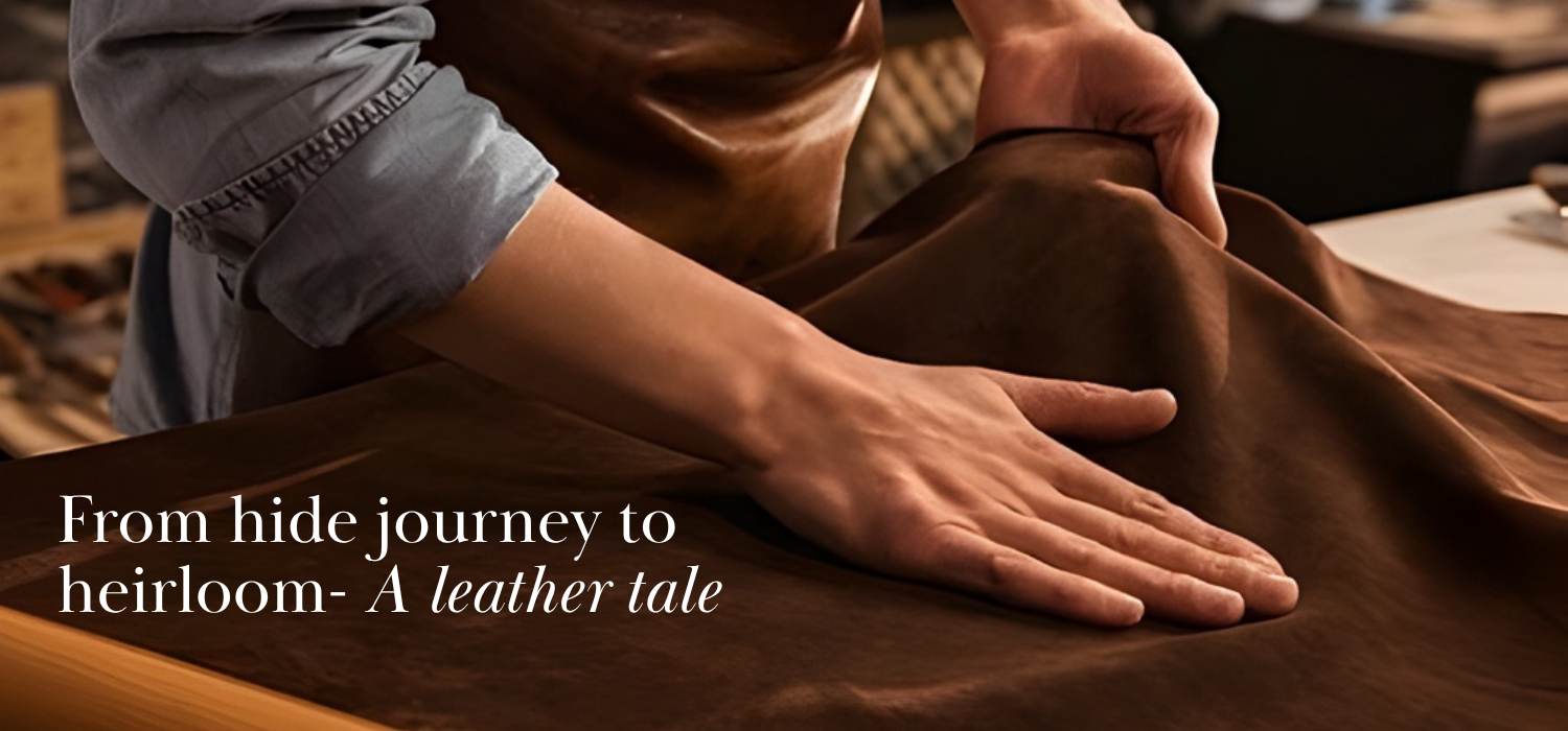FROM HIDE JOURNEY TO HEIRLOOM – A LEATHER TALE