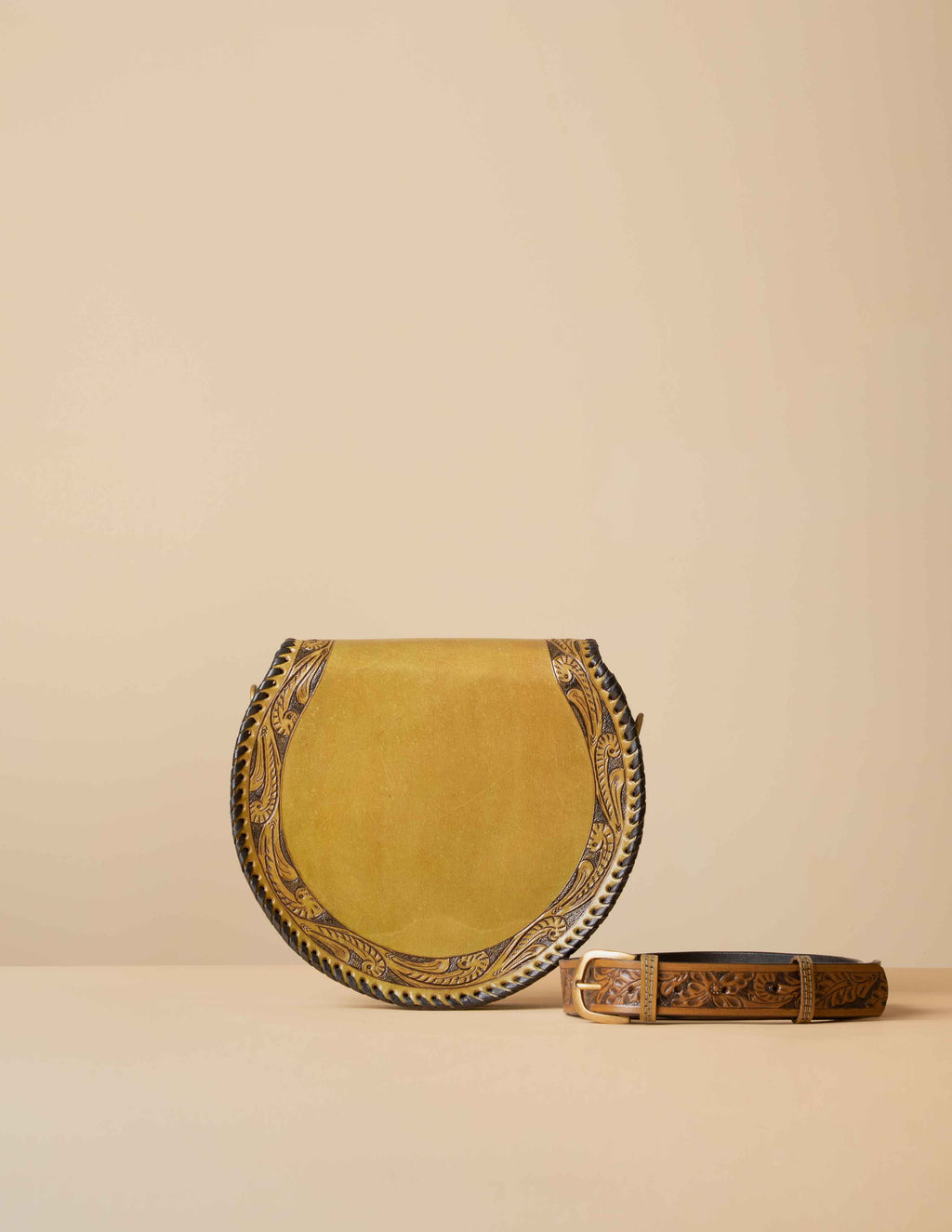Neerja Crossbody | Olive Ochre