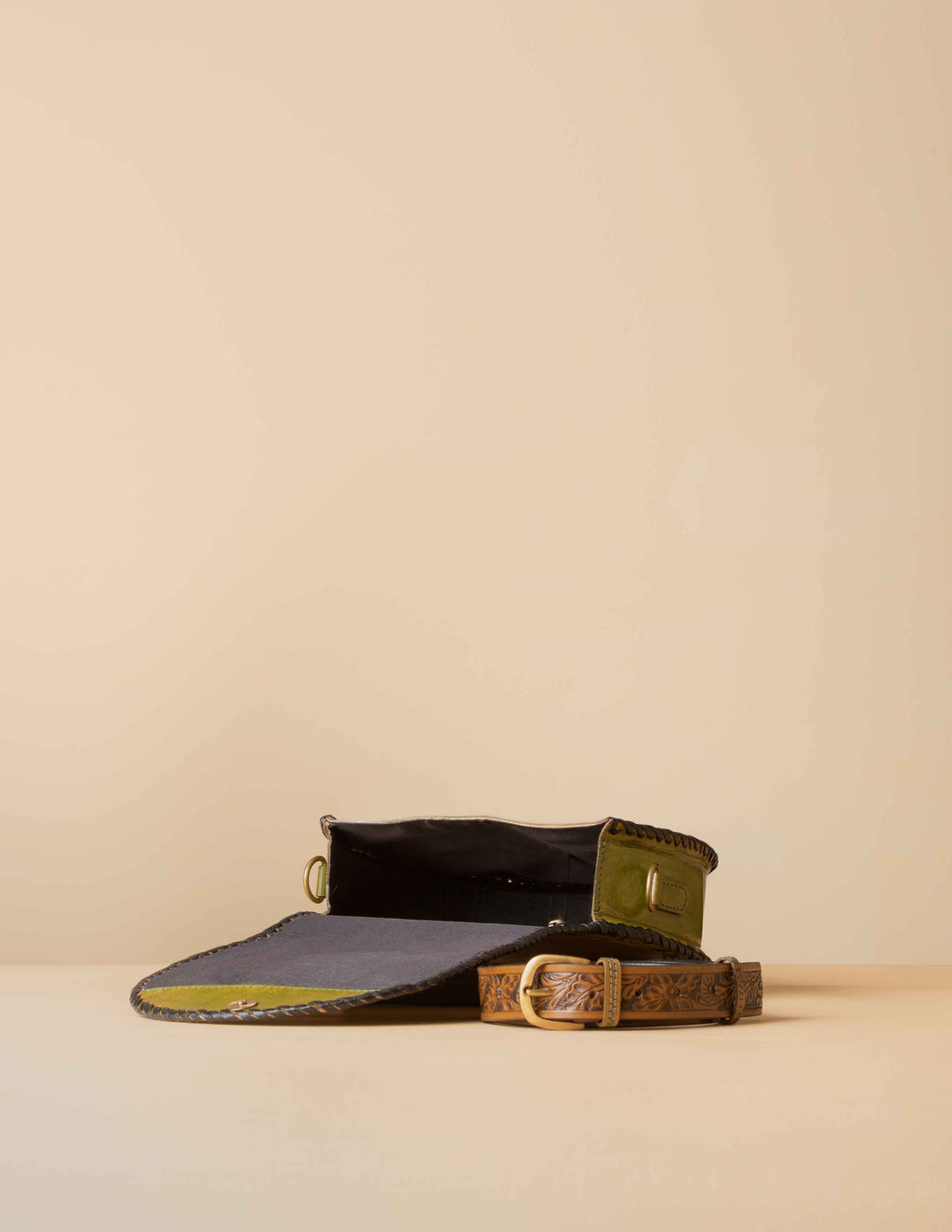 Neerja Crossbody | Olive Ochre