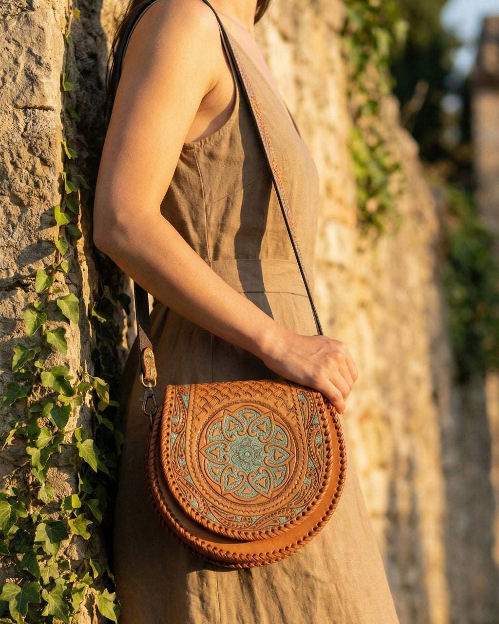 Neerja Crossbody | Sunset Amber