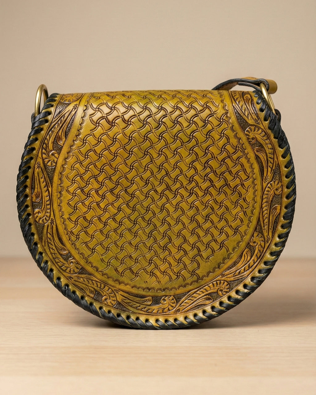 Neerja Crossbody | Olive Ochre