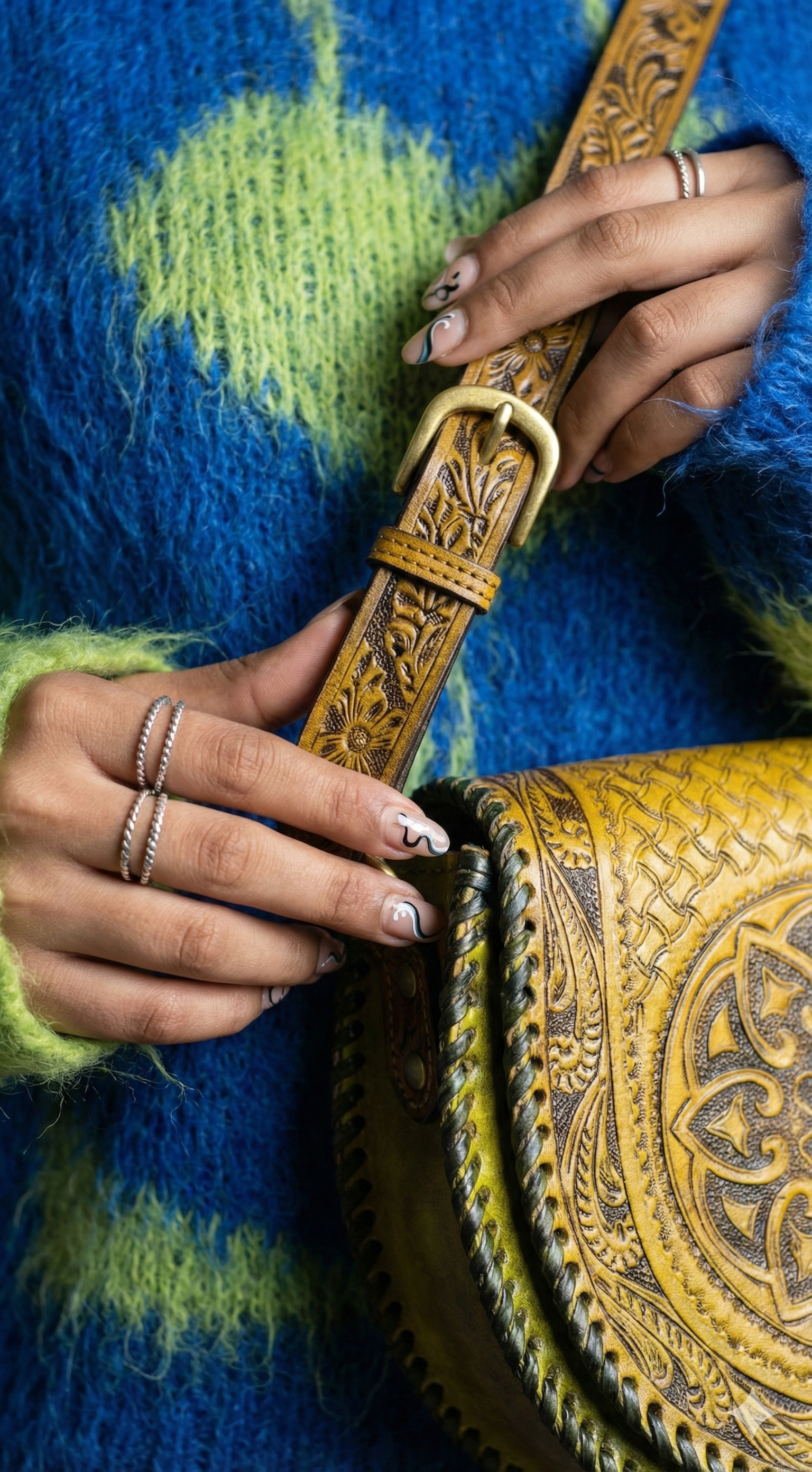 Neerja Crossbody | Olive Ochre